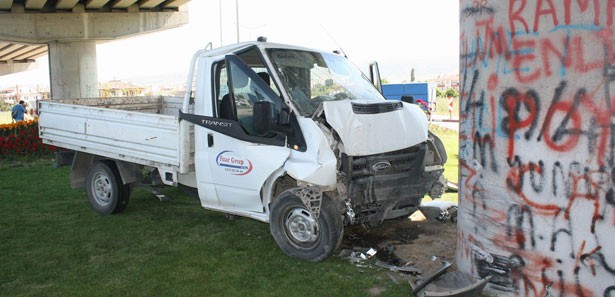 Afyon'da trafik kazası: 1 yaralı