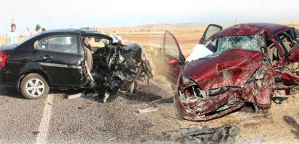 Eskişehir'de iki otomobil çarpıştı: 1 ölü
