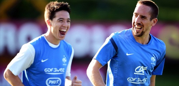 Fransa'ya Ribery ve Nasri'den müjde
