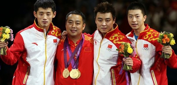 Masa tenisinde Çin madalyayı kaptı!