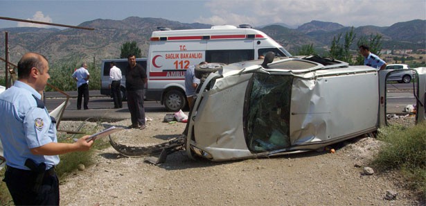 Elazığ'da trafik kazası: 8 yaralı