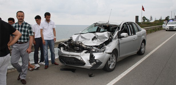 Bursa'da trafik kazası: 1 ölü, 1 yaralı